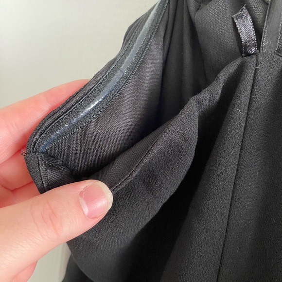 LE CHATEAU Wide Leg Bustier Jumpsuit With One-Shoulder Ruffle - Picture 13 of 14